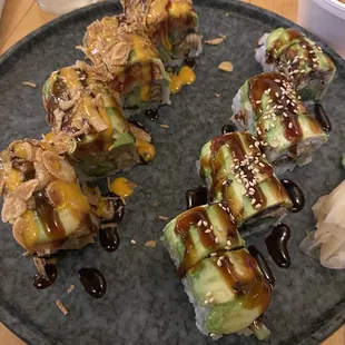 sushi and sashimi, food, sashimi, sushi