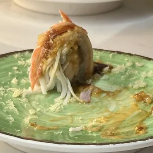 What was left of my husband's Bengal roll. He approved!