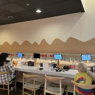 This is the bar area