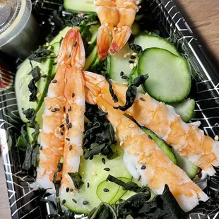 Sunomono Salad w/ Shrimp