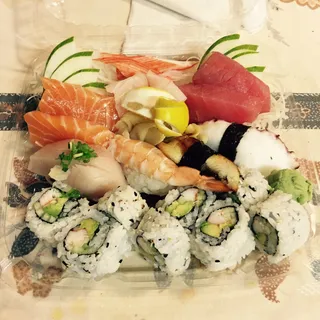 Sushi and Sashimi Combo Dinner