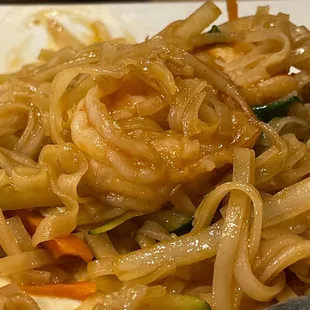 Drunken noodle!!! Delicious and so rapid in their table wait time!!!