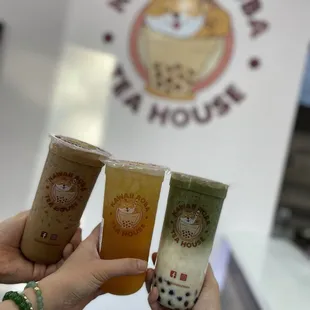 Vietnamese Coffee, Jasmine Milk Tea &amp; Matcha Milk Tea