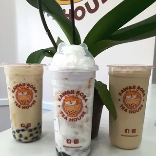 Fluffy Taro Smoothie