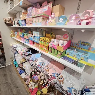 Cute smaller figures in the store.
