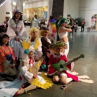 Cosplayers at Kawaii Kon