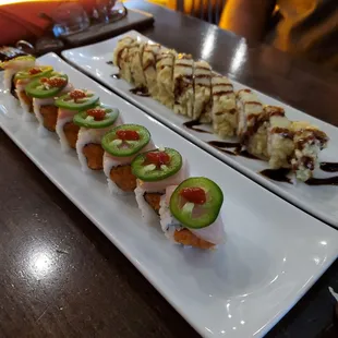 Ninja roll and golden California roll