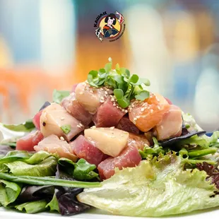 Sashimi salad