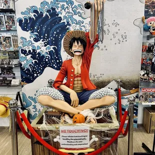 What a display in the back of the store!