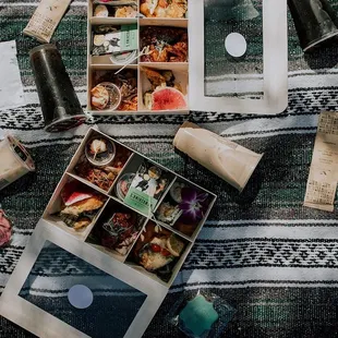 Fancy bento boxes by K. Photo by our photographer Jim Lee Vision