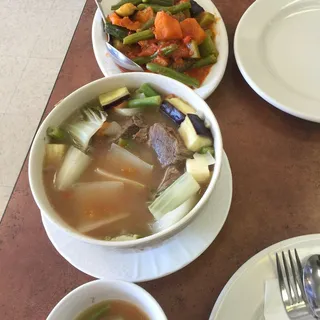 Beef sinigang