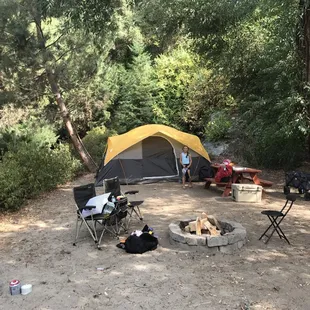 Our camping spot #8