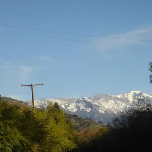View from entrance to Kaweah Oaks Campground.