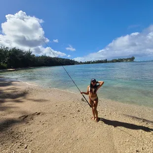 A beautiful bay for fishing along the shorelines and the ridges on the far right side!