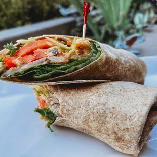 Four Sister Hummus Wrap