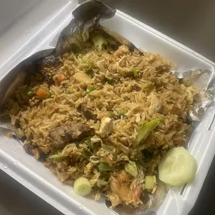 Combo fried rice