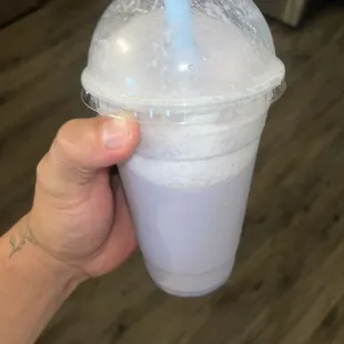 Taro Tea was delicious, a tad sweet but amazing nevertheless! 8/10