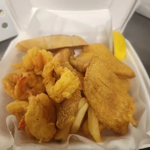 Lunch special, any fish of your choice