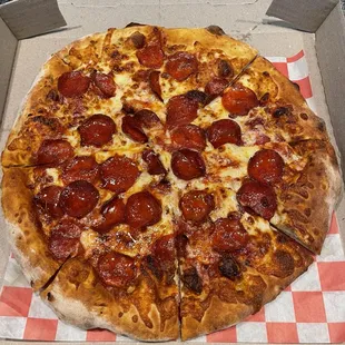 Pepperoni and the Sweet sauce
