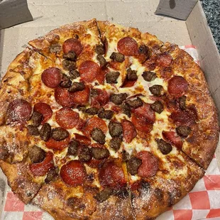 Pepperoni and Sausage