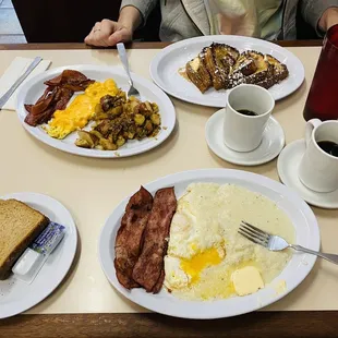 French Toast Platter and Basic Platter