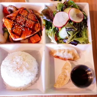 Salmon Teriyaki Bento Box Lunch Special