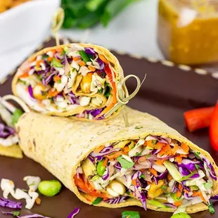 Thai Peanut Wrap