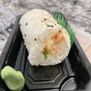 Baked Crab Hand Roll