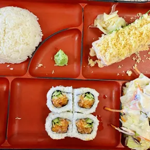 A. 1 Item Combination Bento Box