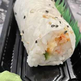 Baked Crab Hand Roll
