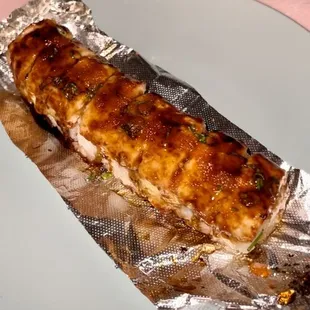 Baked Bake Salmon Roll