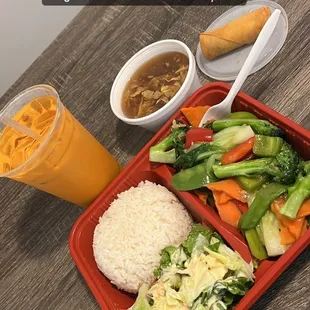 Mixed Vegetable Lunch Special