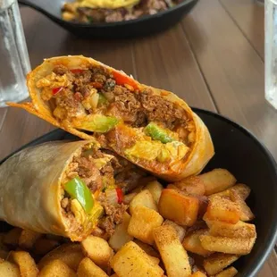 Massive Breaky Burrito