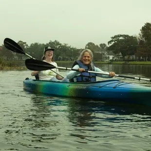 Paddling Bayou St John, New Orleans