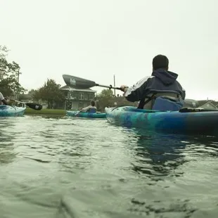 Paddling Bayou St John, New Orleans
