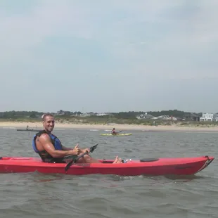 Kayaking with the Dolphins in Virginia Beach, Va.