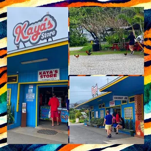 Montage of images from Kaya&apos;s Store