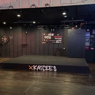 Live band &amp; karaoke stage