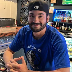 Sam the awesome bartender