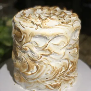 a close up of a cake