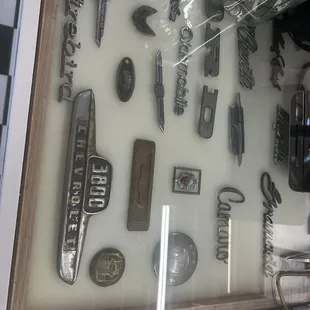 Example of the front counter, you could spend some time just staring at the amazing sections of the counter.