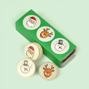 Santa's magical macarons 12/1/24-12/25/24