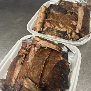 A WHOLE SLAB OF PORK RIBS