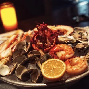 Seafood platter