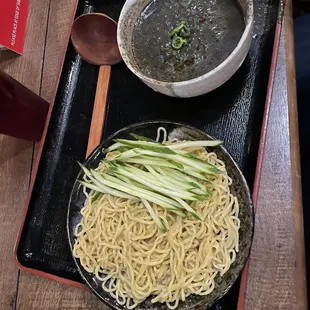 Black TanTan "Dipping" Noodles