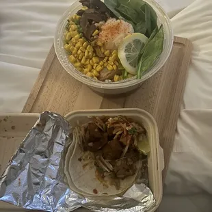 Pineapple Tofu Tacos