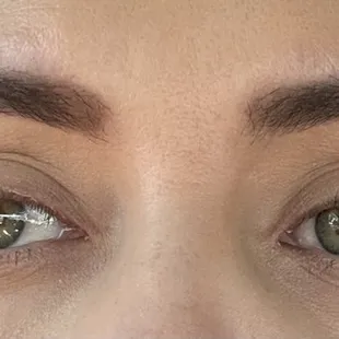 Three days post tint.