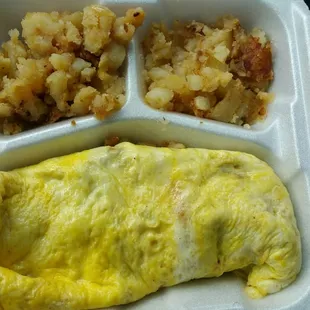 Super omelette combo... Yum!