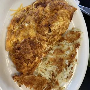 Chorizo omelet
