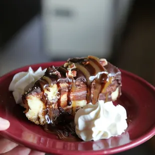 They bake their own pies from scratch. There are so many great ones to choose from on a daily basis.